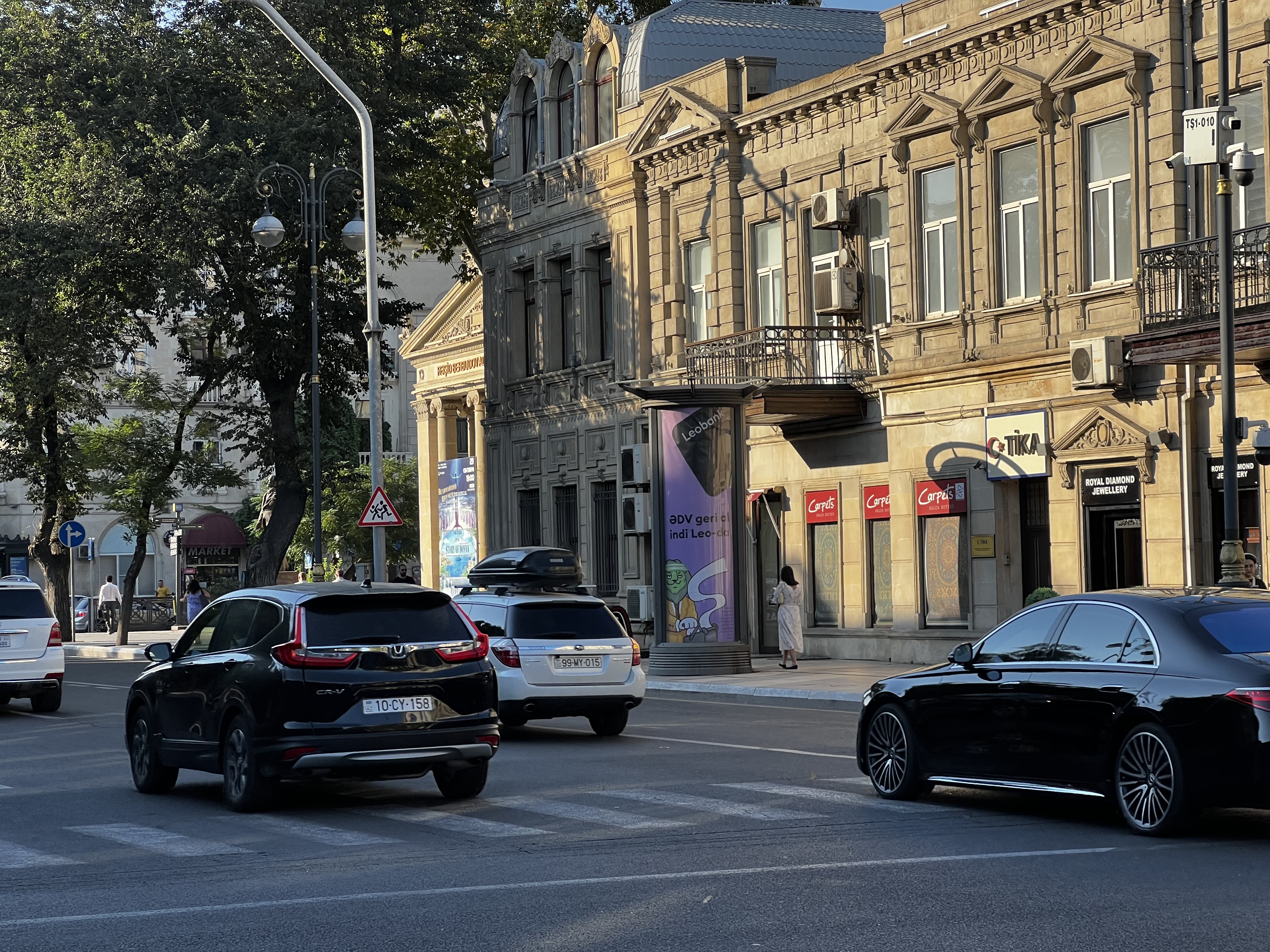 Person with binoculars